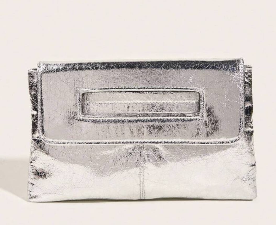 Silver Chain Clutch — 4